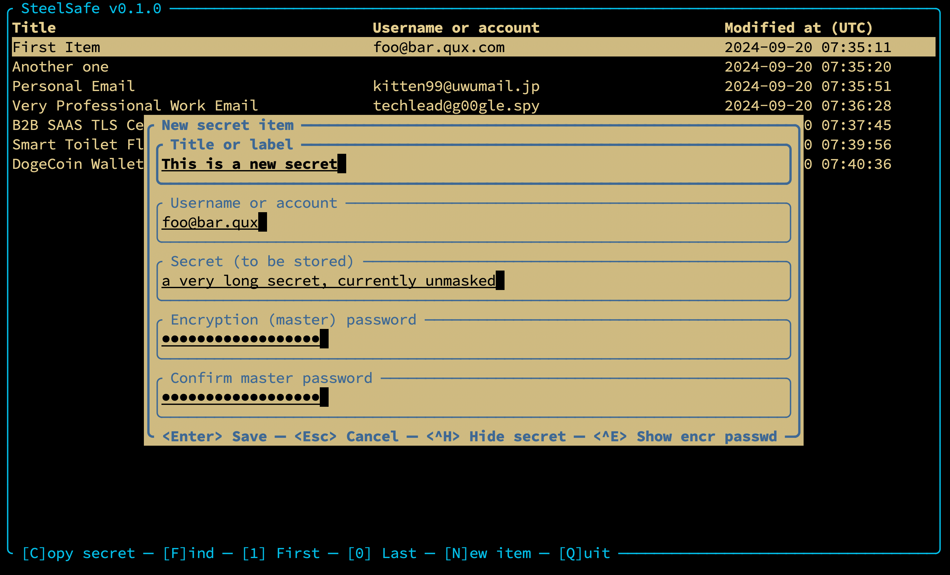 SteelSafe screenshot 